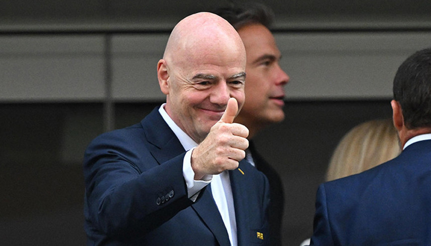 FIFA Başkanı Infantinodan su molası açıklaması