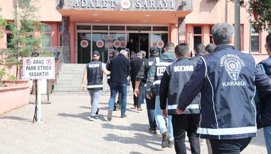 Karabük merkezli 5 ilde suç örgütüne operasyon: 7 tutuklama