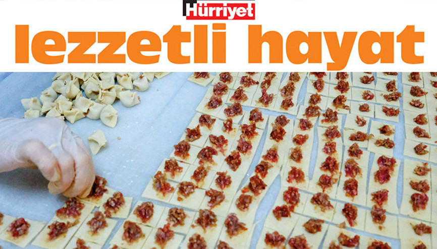 Bir tabak mantı, binbir emek Bir tabak mantı, binbir emek