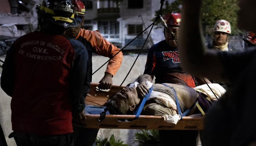 Venezueladaki depremlerde hayatını kaybedenlerin sayısı 1450ye ulaştı
