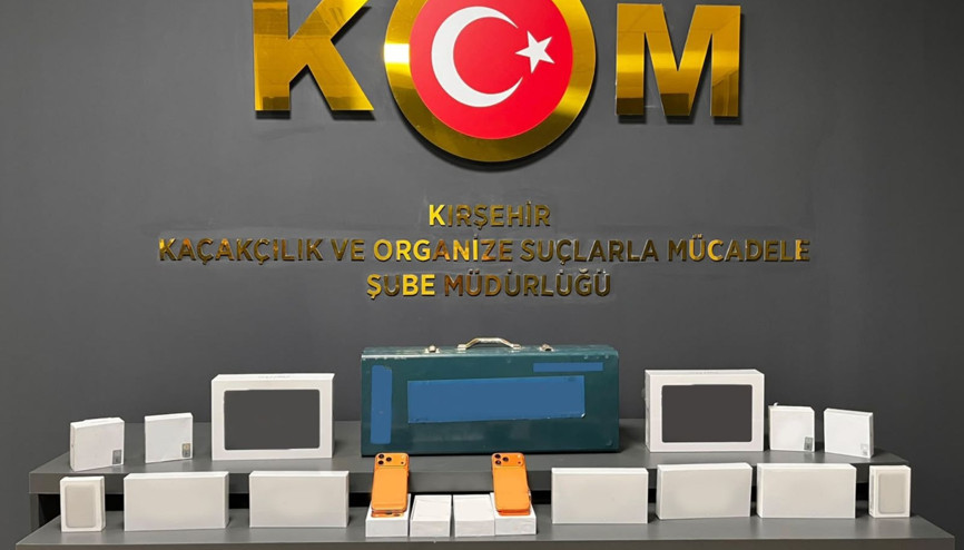 Kırşehirde düzenlenen kaçakçılık operasyonunda bir şüpheli yakalandı