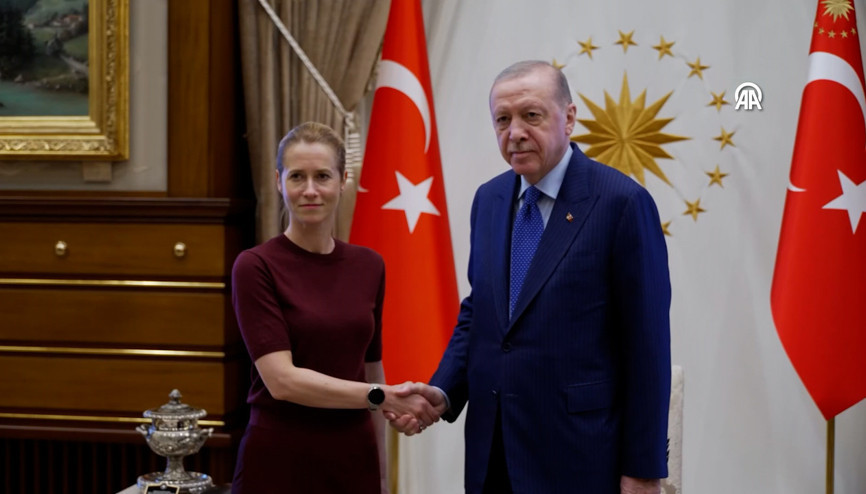 Cumhurbaşkanı Erdoğan, AB Yüksek Temsilcisi Kaja Kallası kabul etti