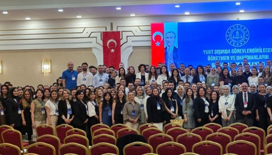 Yurt dışında görev yapacak öğretmenlere eğitim