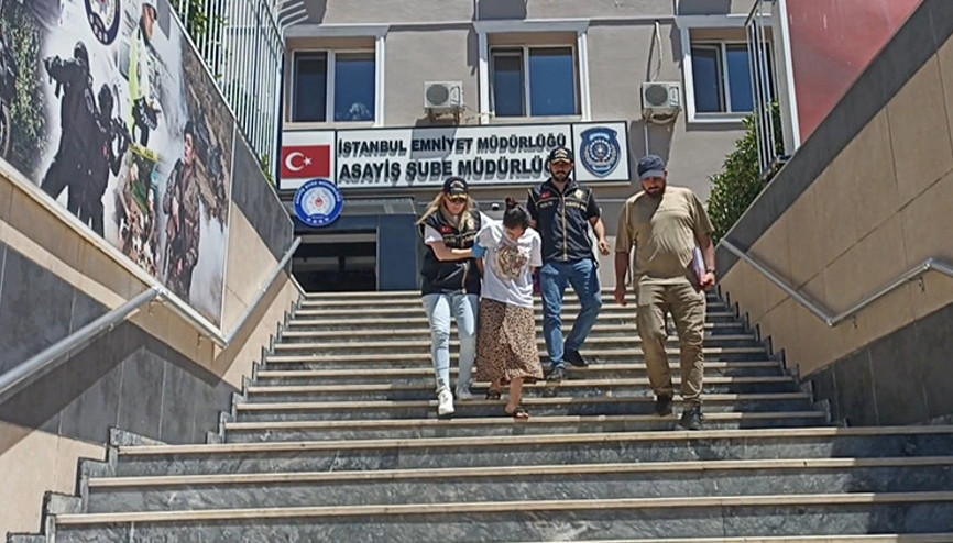 İstanbulda 127 yıl cezası bulunan hamile firari yakalandı: 8inci çocuğuna hamile çıktı
