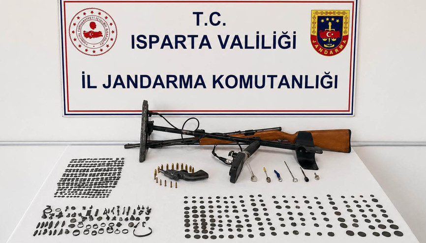 Jandarmadan tarihi eser operasyonu
