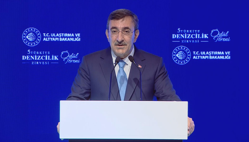 Cumhurbaşkanı Yardımcısı Yılmaz: Deniz ulaşımı küresel ekonominin can damarı