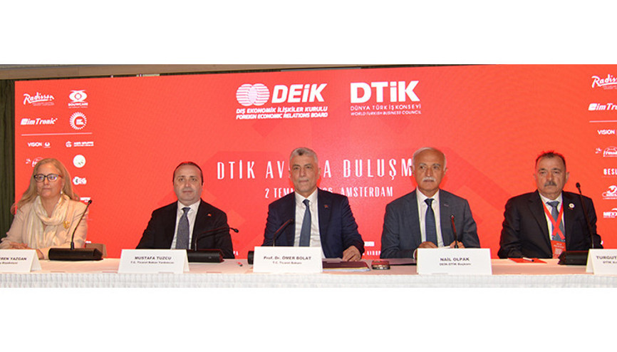 DTİK Avrupa Buluşması Türk Diasporasının Ekonomik Gücü DTİK Avrupa Buluşması Türk Diasporasının Ekonomik Gücü