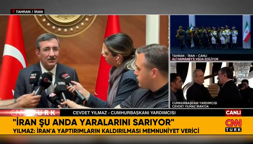 Cumhurbaşkanı Yardımcısı Yılmaz: İsrail istikrarı tehlikeye atıyor