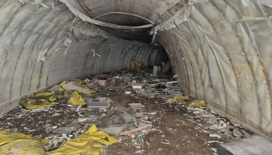 Görenler şoke oldu 2. Dünya Savaşı’ndan kalma sığınak çıktı