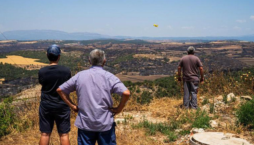 İspanyada orman yangını: Binlerce kişi tahliye edildi