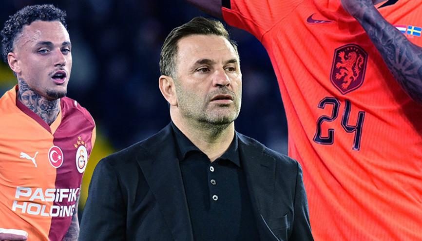 Galatasarayda kanat transferinde rota yine Hollanda Milli Takımı