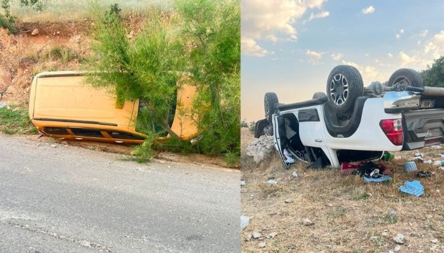 Cudi Dağı dönüşünde dört ayrı trafik kazası: 1 ölü, 8 yaralı