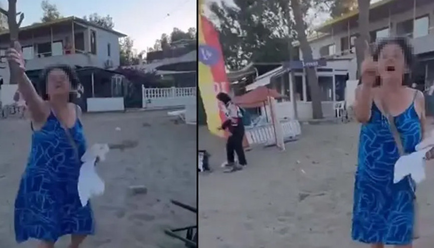 Şezlong tartışmasında yeni gelişme: Adli kontrolle serbest bırakıldı