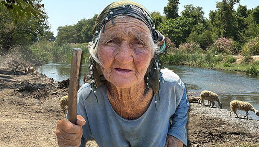 Muğlada yaşayan 90 yaşındaki çınar gençlere taş çıkarıyor: Az yerim, çok gezerim