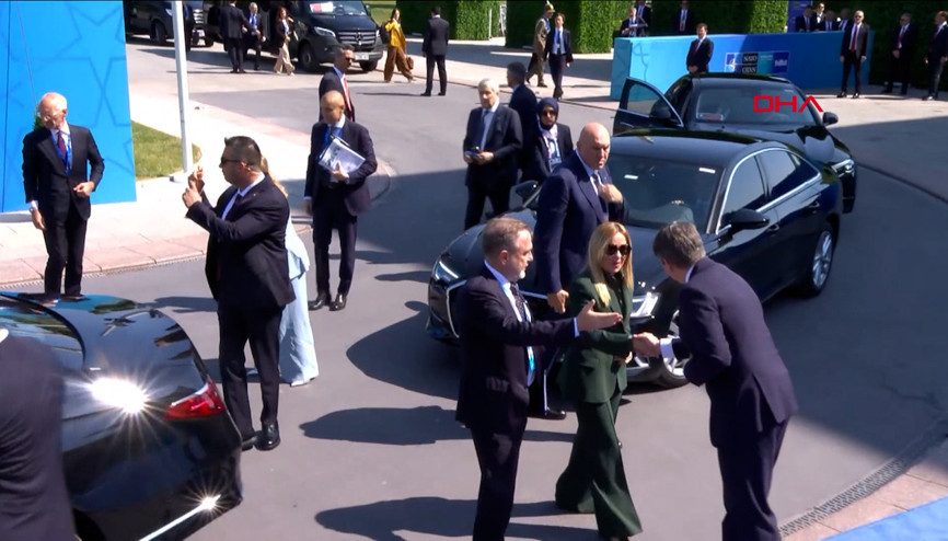 İtalya Başbakanı Meloni, NATO Zirvesinin ikinci gününde Beştepede