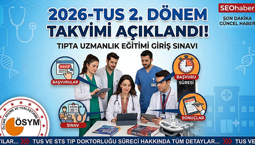 TUS 2. Dönem başvuru ve sınav tarihleri 2026 || ÖSYM TUS: Tıpta Uzmanlık Eğitimi Giriş Sınavı ne zaman, nasıl başvuru yapılır