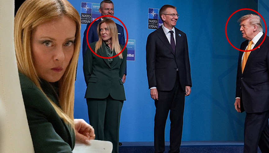 Meloni ile Trump göz göze gelmedi NATO Zirvesinde dikkat çeken anlar