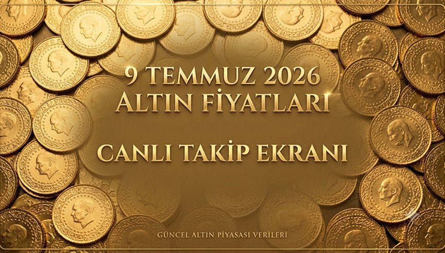 ALTIN FİYATLARI CANLI VE ANLIK SON DAKİKA 9 TEMMUZ 2026 | Bugün Altın Fiyatları Ne Kadar || Gram Altın ve Çeyrek Altın Bugün Ne Kadar Oldu Kapalıçarşı altın fiyatları son durum: İşte 9 Temmuz Canlı Kurlar