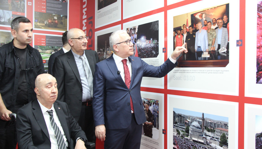 Sivasta 15 Temmuz Anı Merkezi açıldı