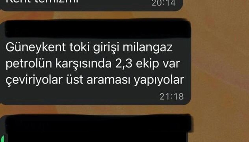 Kırşehirde asayiş uygulama noktalarını paylaşan Whatsapp gruplarına operasyon: 12 gözaltı