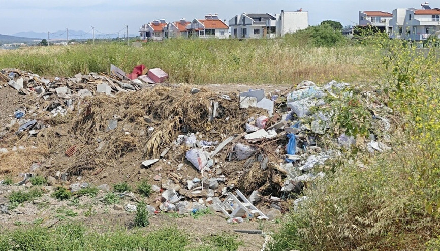 Karakoç Deresi Sulak Alanına inşaat atığı dökülmesine inceleme başlatıldı