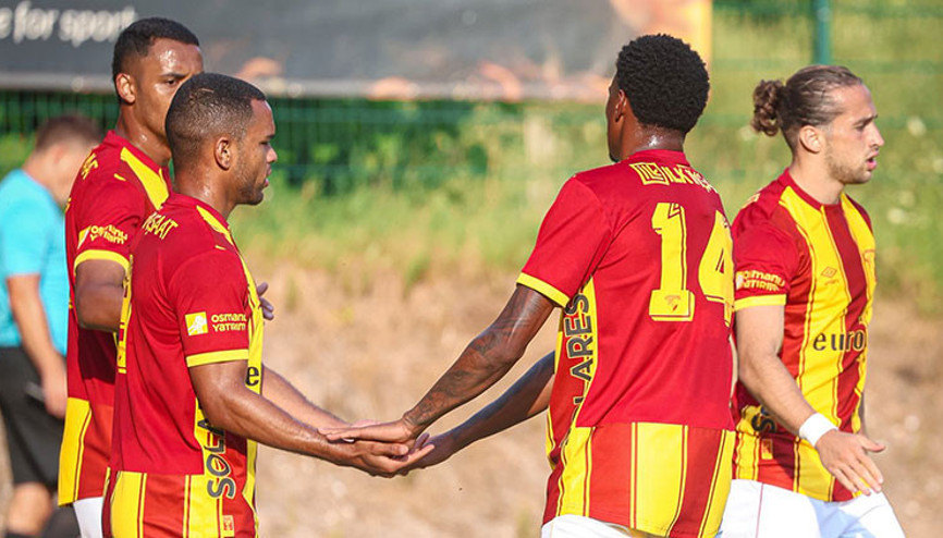Göztepeden hazırlık maçında 2 gollü galibiyet
