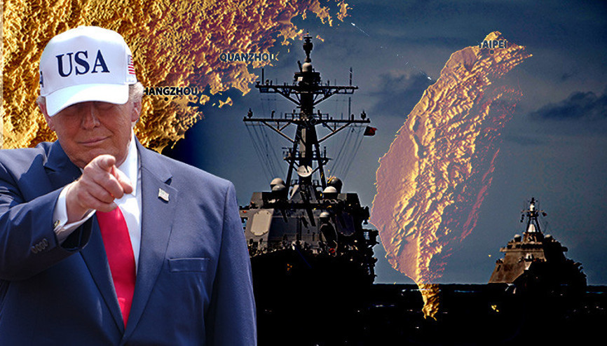 Trumpın yeni hedefi mi ABD Donanması ilk kez gidiyor