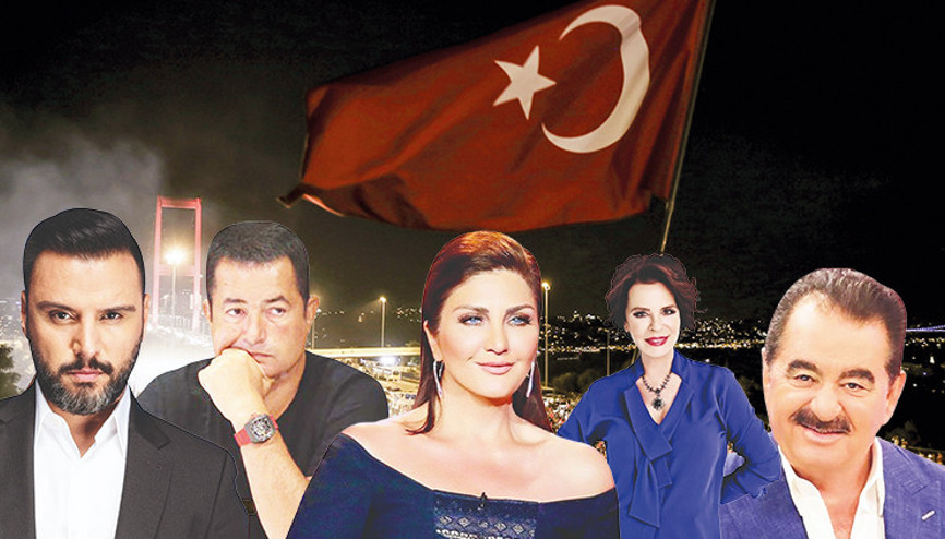 Ünlülerden 15 Temmuz mesajı: Unutmadık unutturmayız