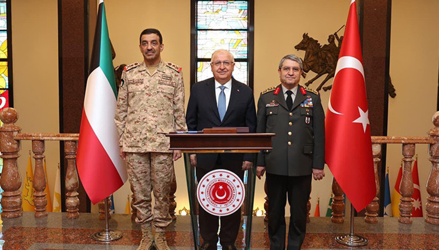 Bakan Güler, Kuveyt Genelkurmay Başkanı Al-Shuraianı kabul etti Bakan Güler, Kuveyt Genelkurmay Başkanı Al-Shuraianı kabul etti