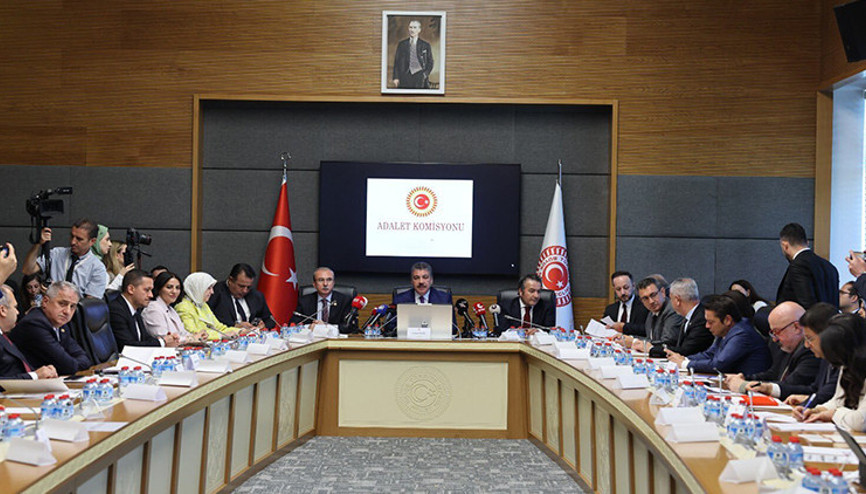 Suça sürüklenen çocuklara ilişkin düzenleme, Adalet Komisyonunda Suça sürüklenen çocuklara ilişkin düzenleme, Adalet Komisyonunda