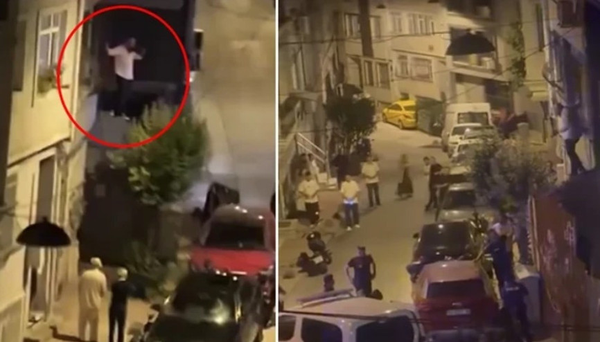 Eski sevgilisinin evine tırmandı; İhanet ettin diye bağırıp camı yumrukladı