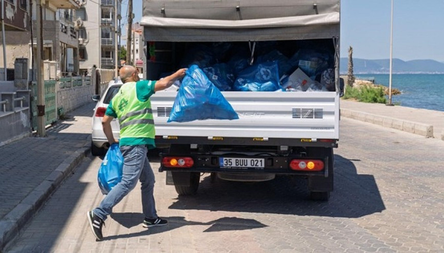 Geri dönüşüm kapıya geldi