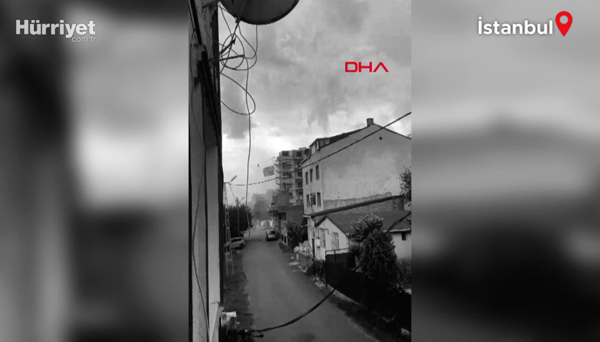 İstanbulda şiddetli fırtına etkili oldu