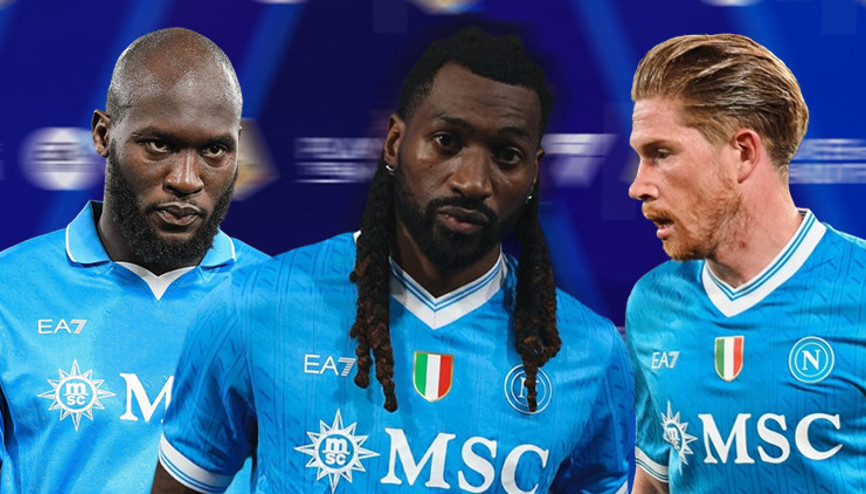 Süper Lig devleriyle anılıyorlardı Napoliden Lukaku, Kevin De Bruyne ve Anguissa açıklaması