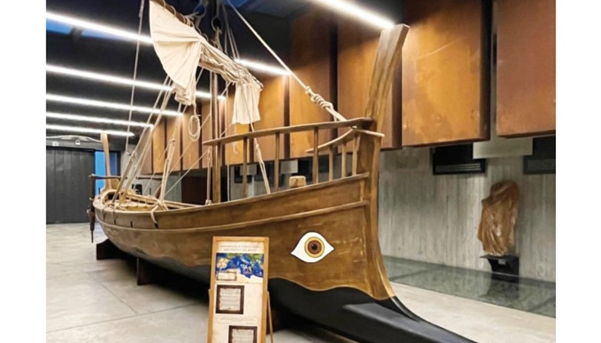 Odyssey’in teknesi Troya’da sergileniyor