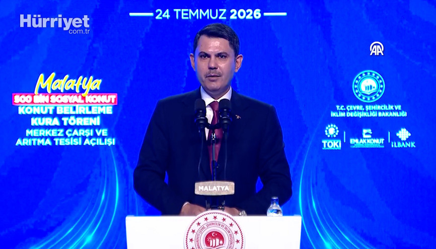 Bakan Kurum: Onların yalanları boşa çıktı