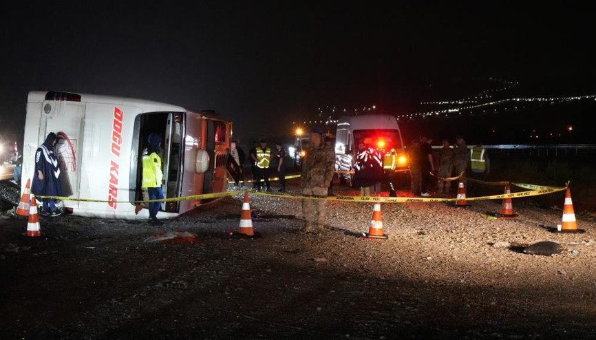 Otobüs kazasında yaralı sayısı 40a yükseldi