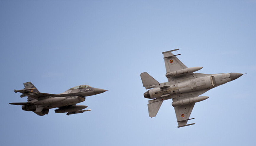 Rus İHAsı Romanyayı karıştırdı: F-16lar havalandı