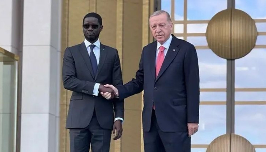 Cumhurbaşkanı Erdoğan, Senegal Cumhurbaşkanı Faye ile görüştü