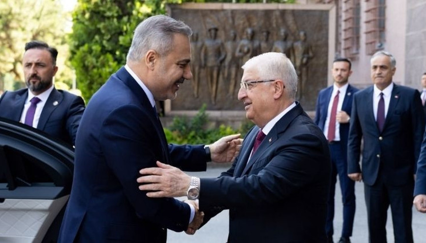 Bakanlar Hakan Fidan ve Yaşar Güler bir araya geldi