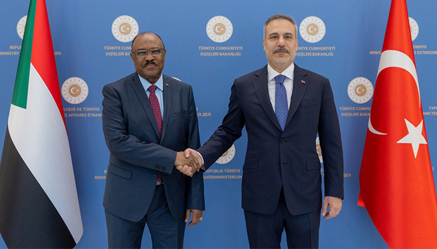 Dışişleri Bakanı Hakan Fidan Sudanlı mevkidaşı Salim ile Ankarada görüştü