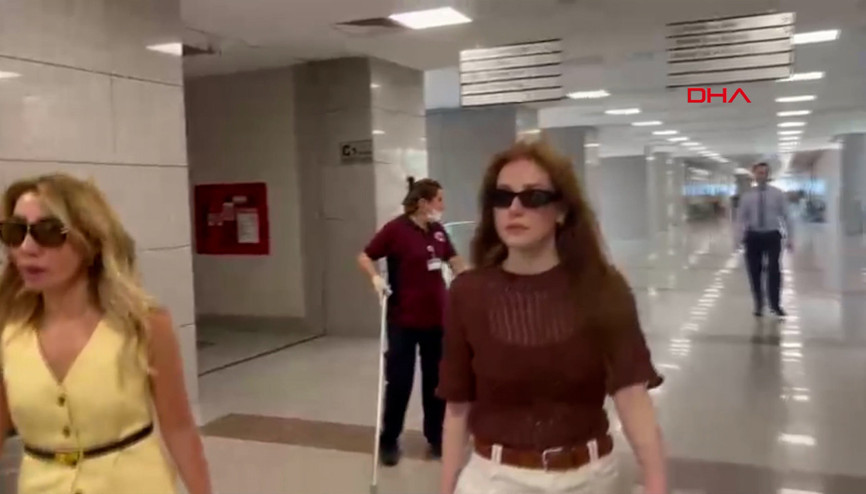 Ahbap Derneği soruşturması: Elçin Sangu ifade vermek için adliyeye geldi