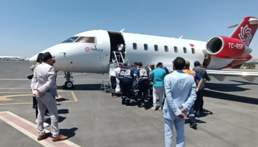 Mısırda trafik kazası geçiren 3 Türk vatandaşı Türkiyeye getirildi