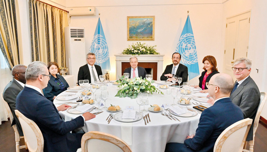 Bölge ateş çemberi... Guterres Kıbrıs’ta üstü kapalı İsrail uyarısı yaptı: Anlaşın Bölge ateş çemberi... Guterres Kıbrıs’ta üstü kapalı İsrail uyarısı yaptı: Anlaşın