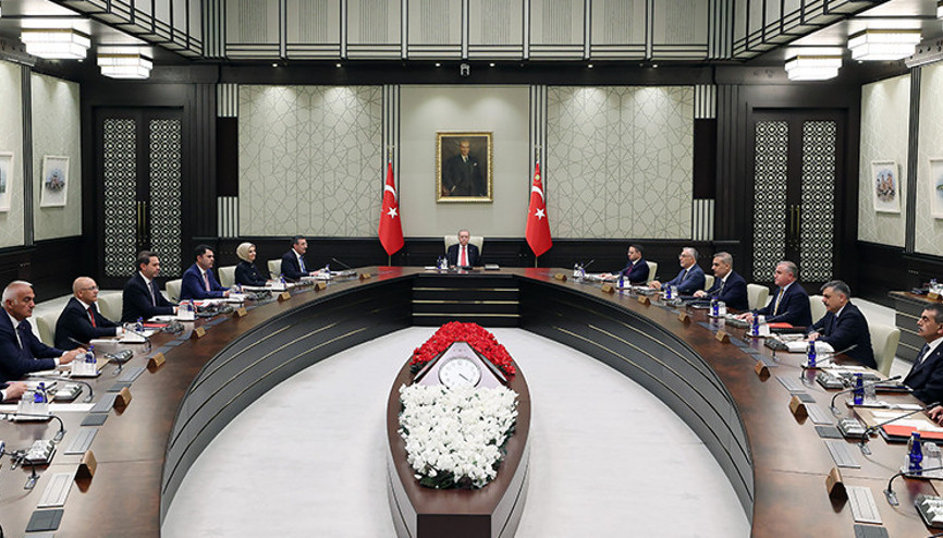 Cumhurbaşkanlığı Kabinesi toplantısı sona erdi