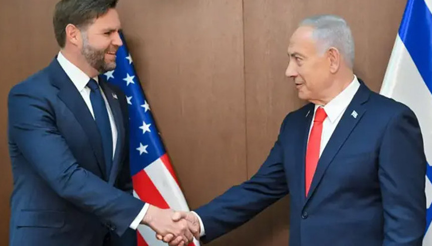 Netanyahunun ABD Başkan Yardımcısı Vance ile görüştüğü bildirildi