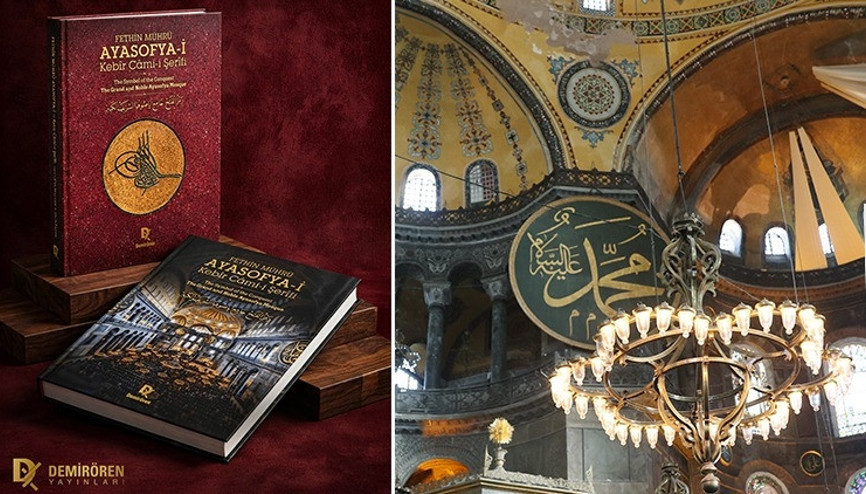 Ayasofyanın açılış yıl dönümünde yayınlanan Fethin Mührü eserine yoğun ilgi