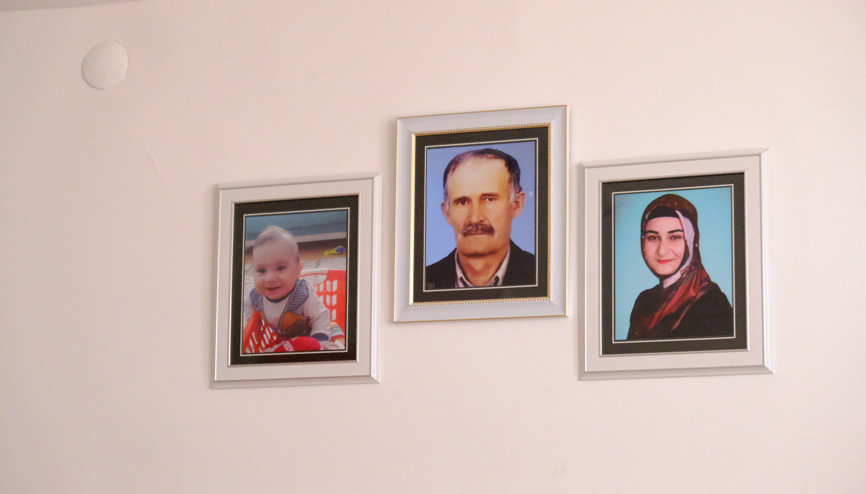 Şehit Bedirhan bebek ve annesi kabirleri başında anıldı
