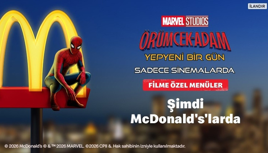 Efsane kahraman şimdi McDonald’s Türkiye’de