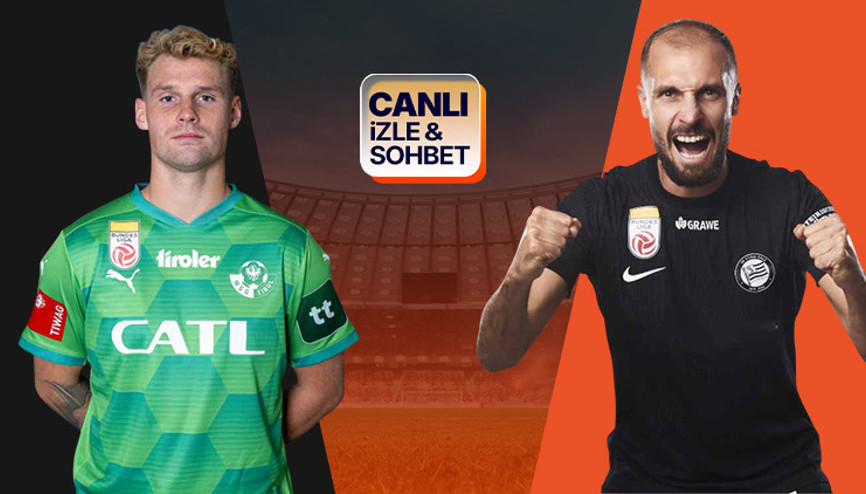 Sturm Graz, WSG Tirol karşısında Maçın heyecanı canlı sohbet ile Mislide